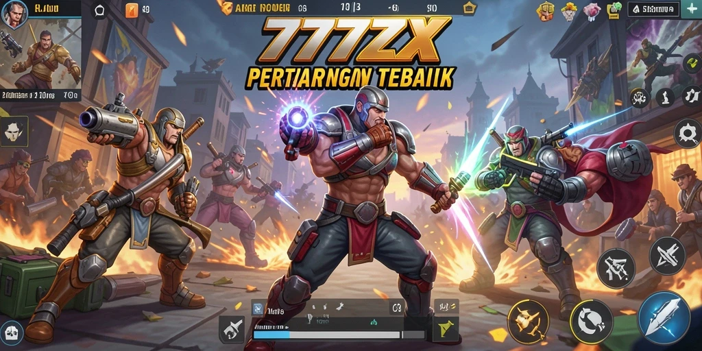 Gameplay Battle Royale yang mendebarkan di 777ZX.