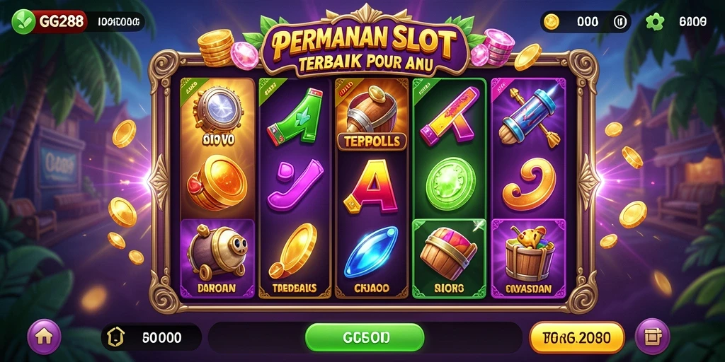 Screenshot GG288 menampilkan gameplay Slot yang seru dan menegangkan.