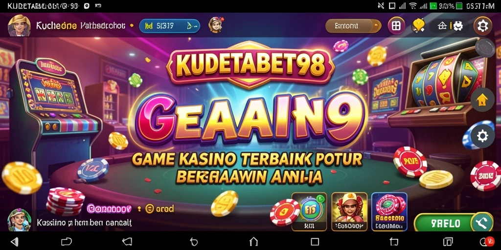 Tampilan menarik dalam gameplay Kasino yang mendebarkan.
