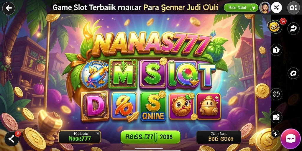 Gameplay seru NANAS777 dengan berbagai tema slot yang menarik.