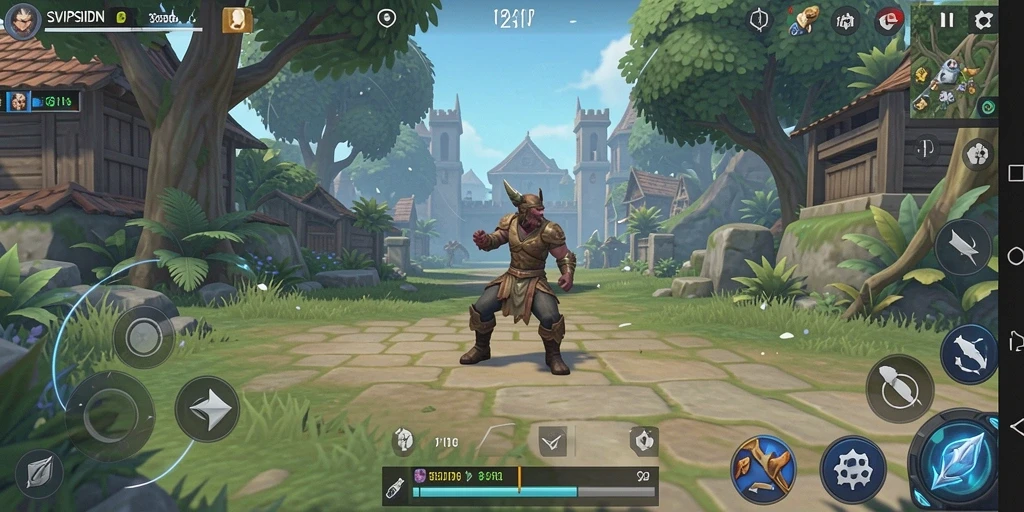 Screenshot gameplay SVIPSIDN yang menampilkan interaksi antar karakter.